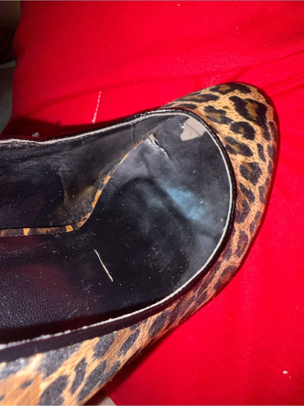 Vintage Y2K miss Me Leopard print Platform Stiletto Pumps size 7.5 NIB